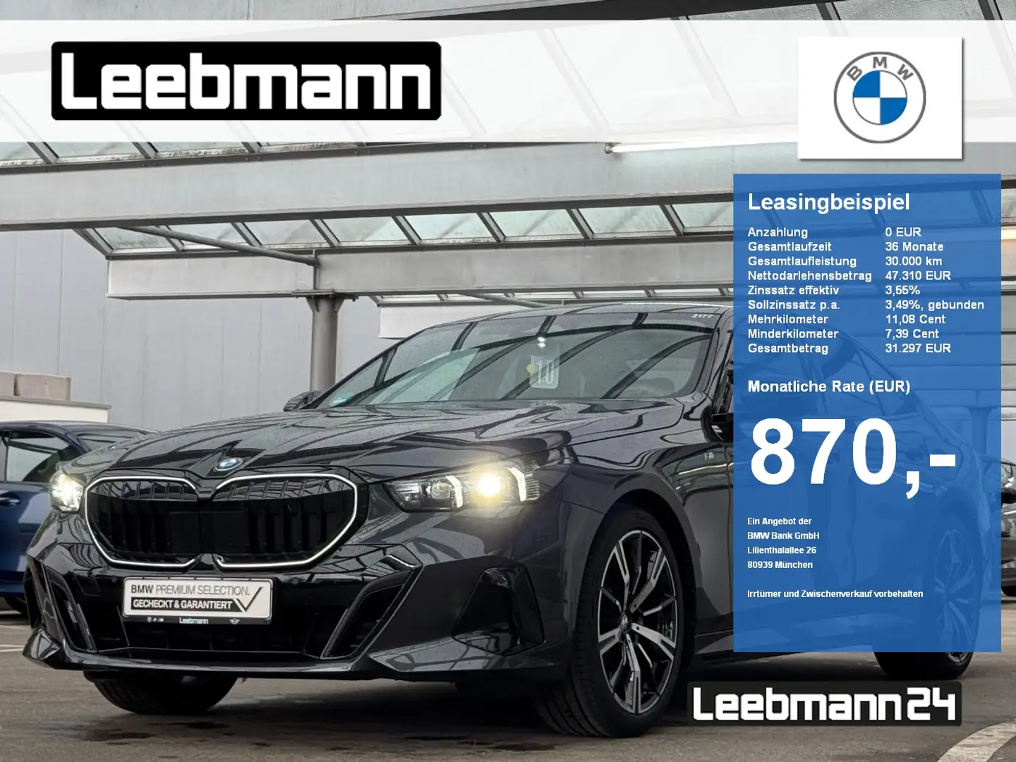 BMW 520 d Lim. M-Sportpaket-Pro GARANTIE bis 07/2029 Gris - 1
