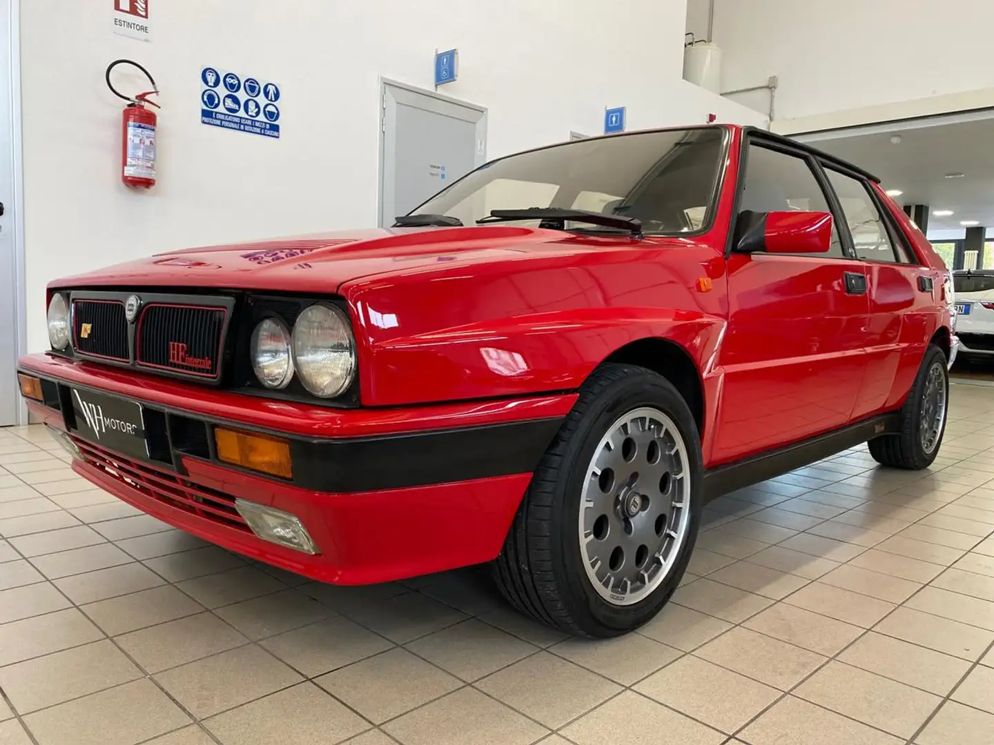 Lancia Delta 2.0i.e. turbo HF integrale/RESTAURO CONSERVATIVO/ Roşu - 2