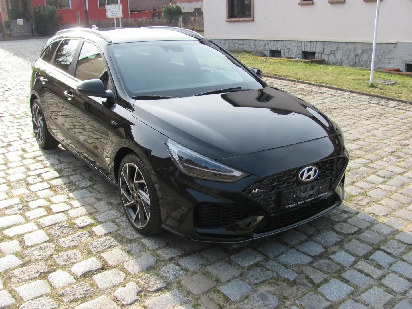 Hyundai i30 SW 1.5 T-GDI Hybrid N Line Voll Led Navi PDC Schwarz - 2