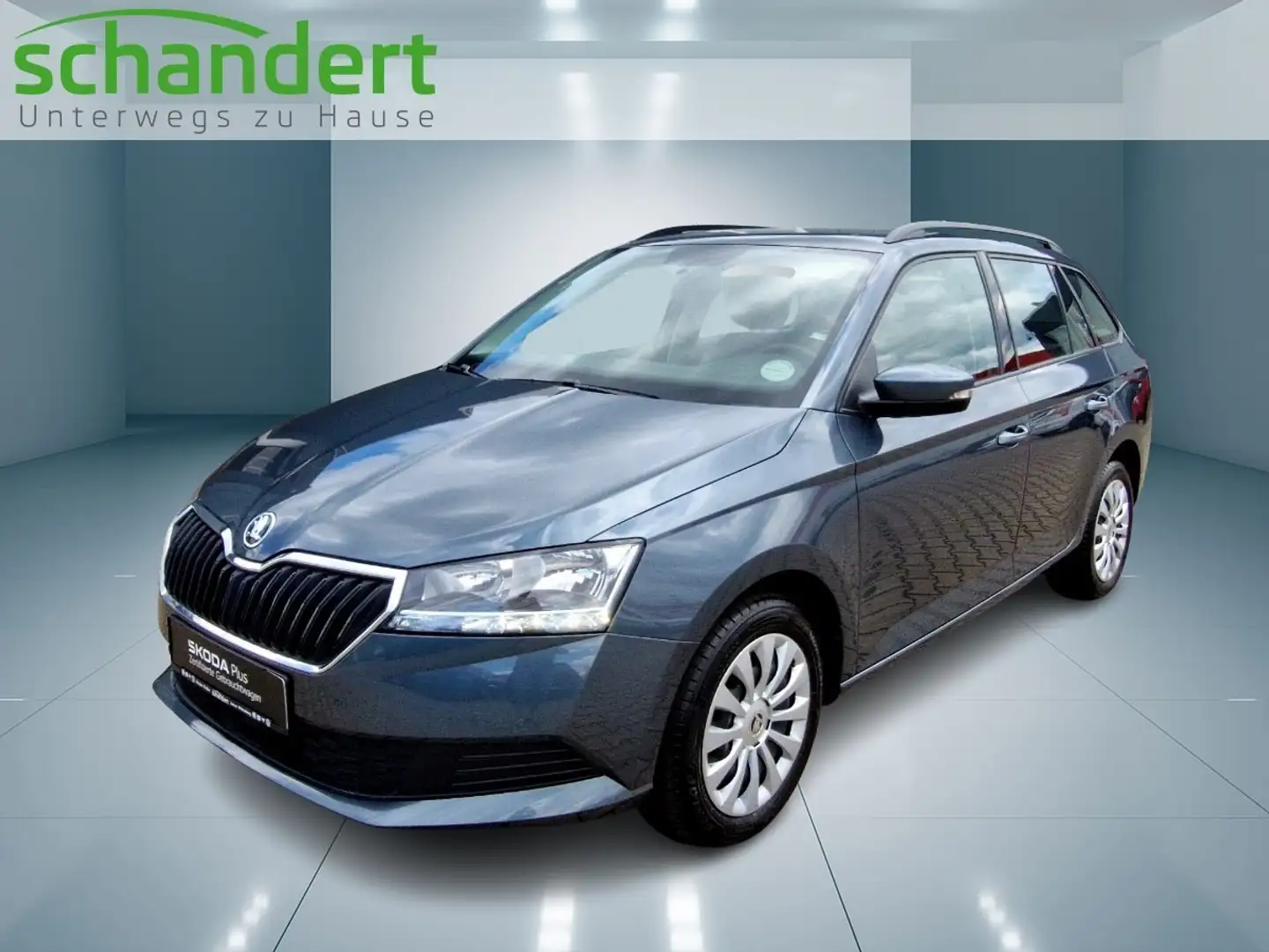 Skoda Fabia Combi 1.0 TSI Ambition Klima AHK Tempomat Grau - 1