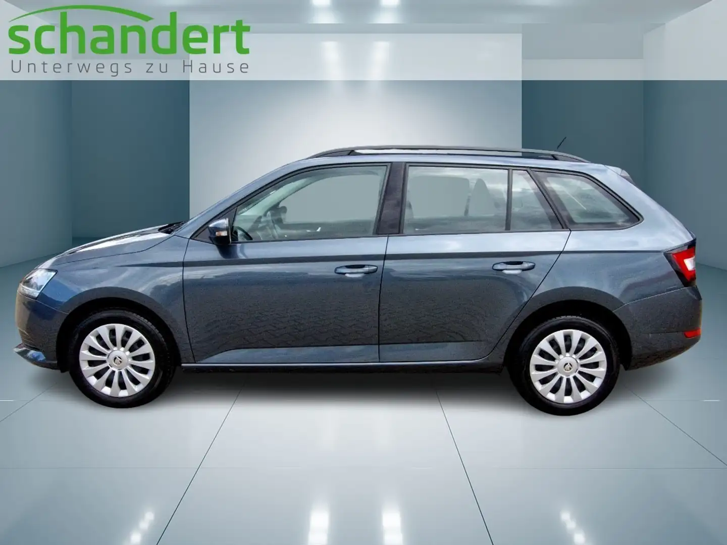 Skoda Fabia Combi 1.0 TSI Ambition Klima AHK Tempomat Grau - 2