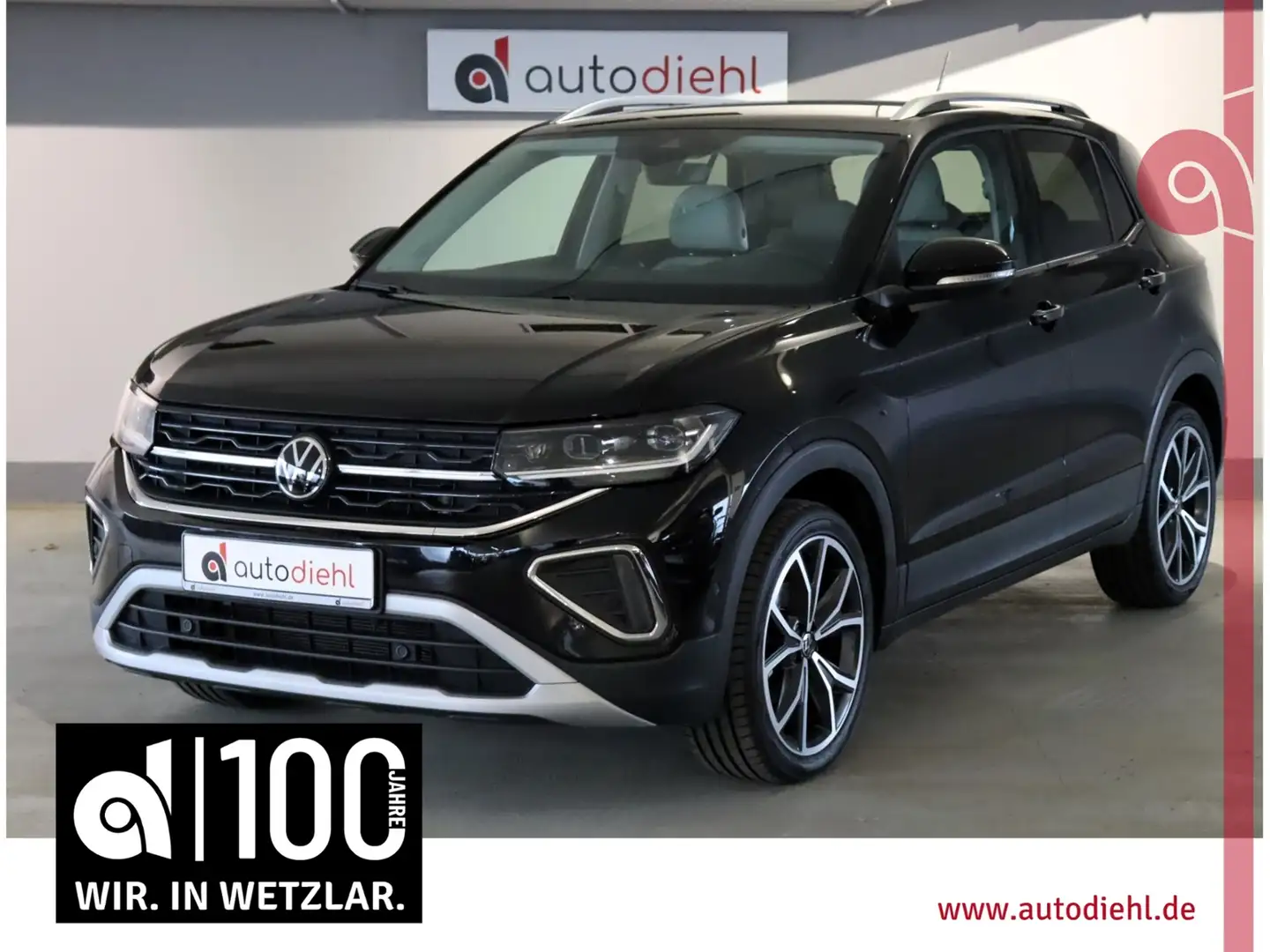 Volkswagen T-Cross 1.5 TSI DSG Style *AHK*NAVI Schwarz - 1