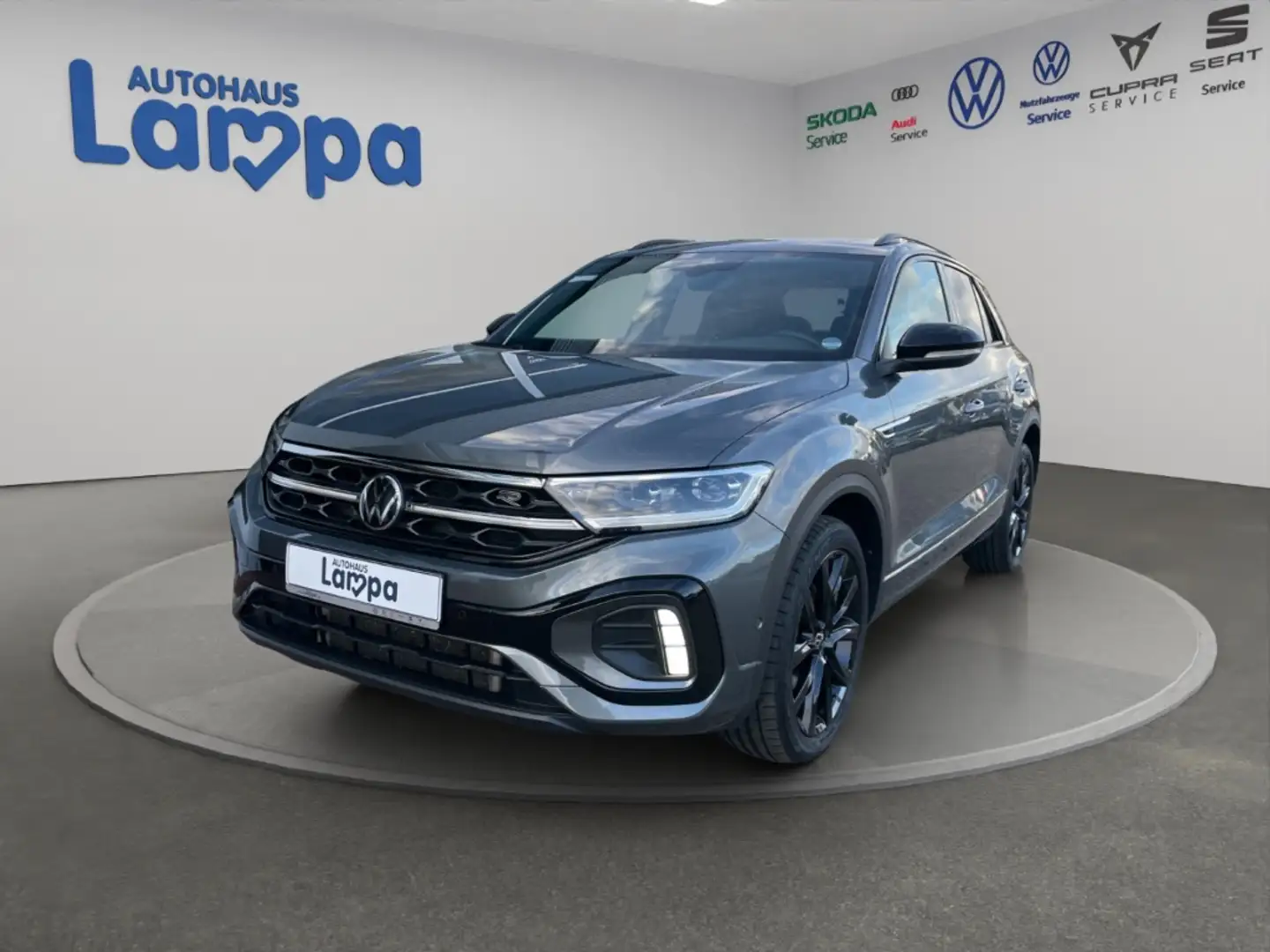 Volkswagen T-Roc R-Line 2.0 TDI DSG AHK, Easy Open, IQ-Light, Pano Gris - 2