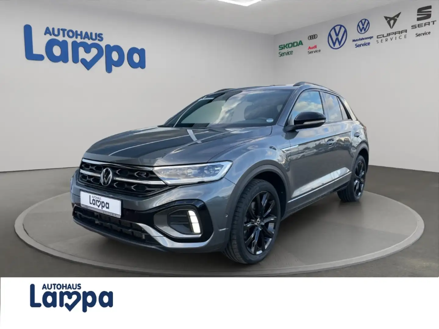 Volkswagen T-Roc R-Line 2.0 TDI DSG AHK, Easy Open, IQ-Light, Pano Gris - 1