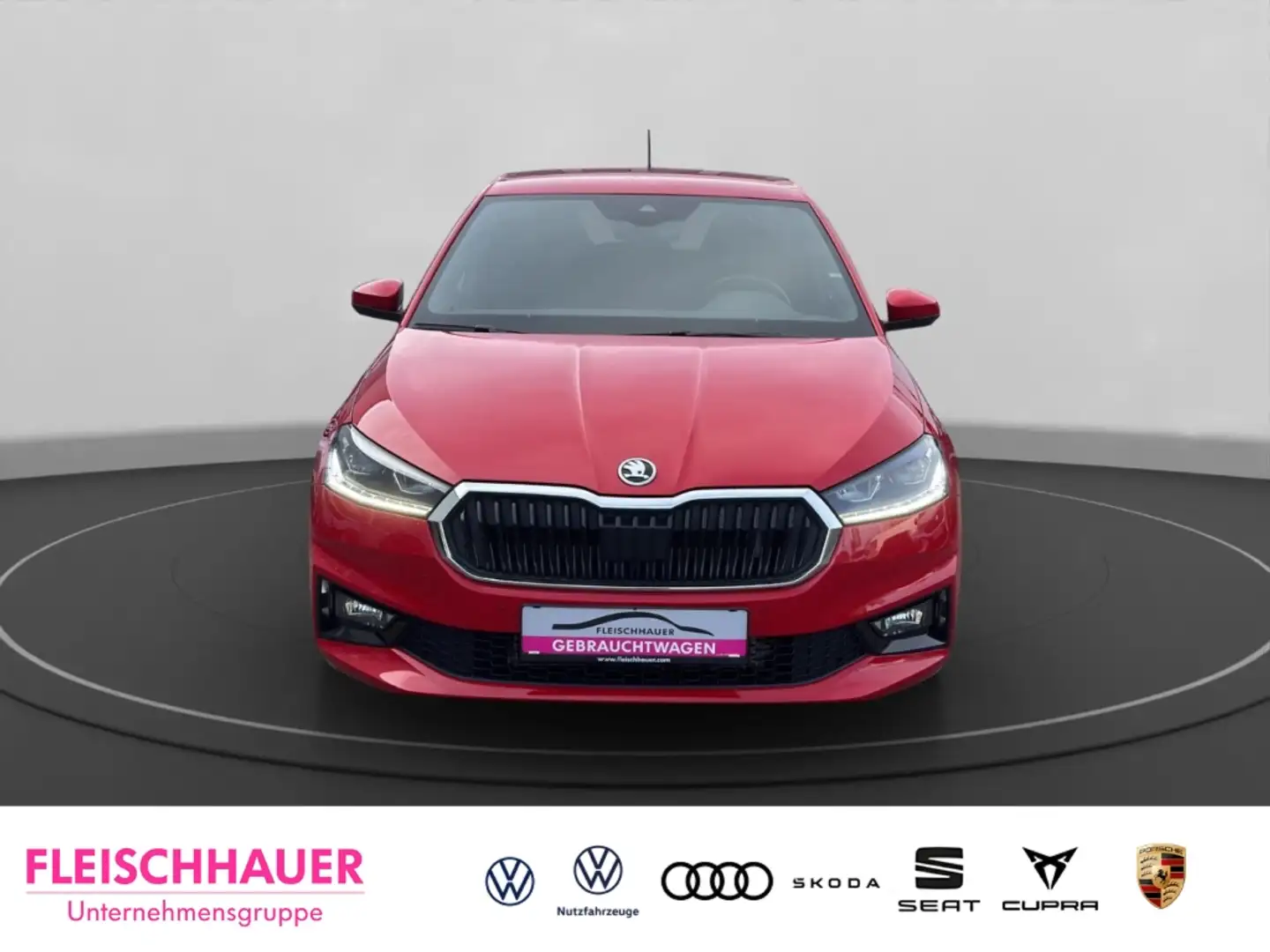 Skoda Fabia Style 1,5 LED+AHK+RK+CarPlay+LM18+PDC-Plus+ Rot - 2