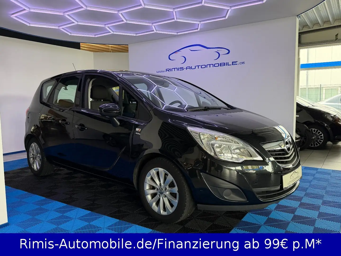 Opel Meriva B Active LPG Gasanlage ab Werk AHK Klima Schwarz - 2