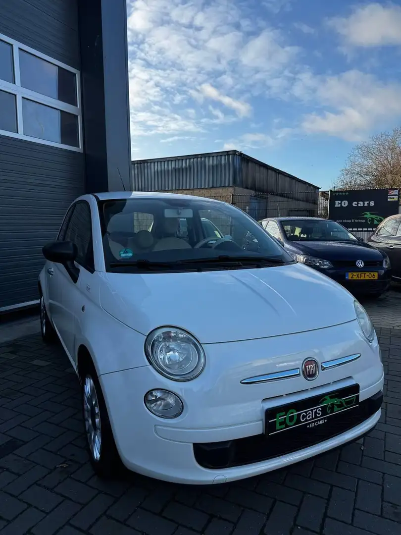 Fiat 500 1.2 Naked WE LOVE airco nieuwe APK Wit - 2