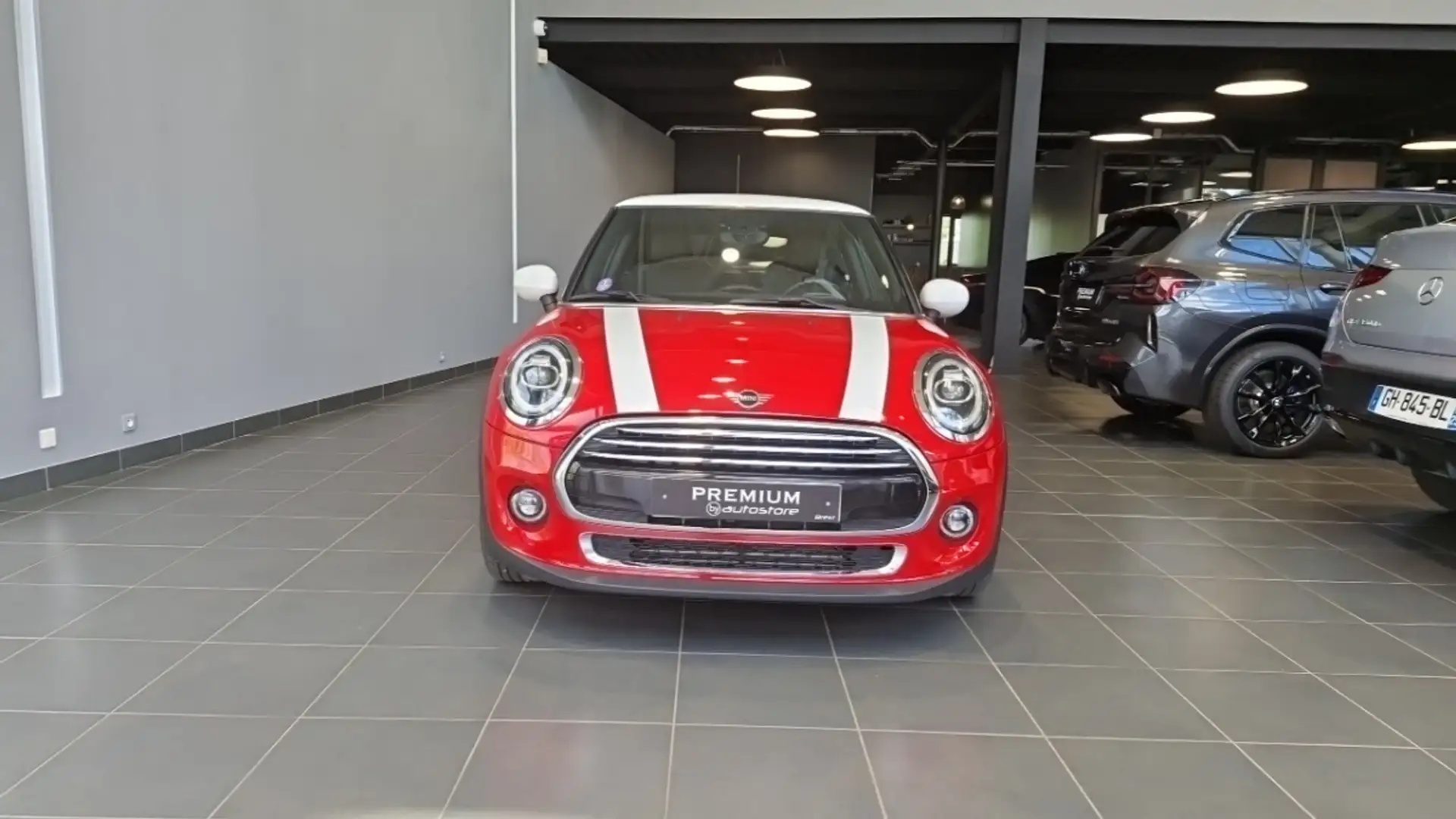 MINI HATCH F56 LCI COOPER 136 CH BVA7 EDITION GREENWICH Rouge - 2