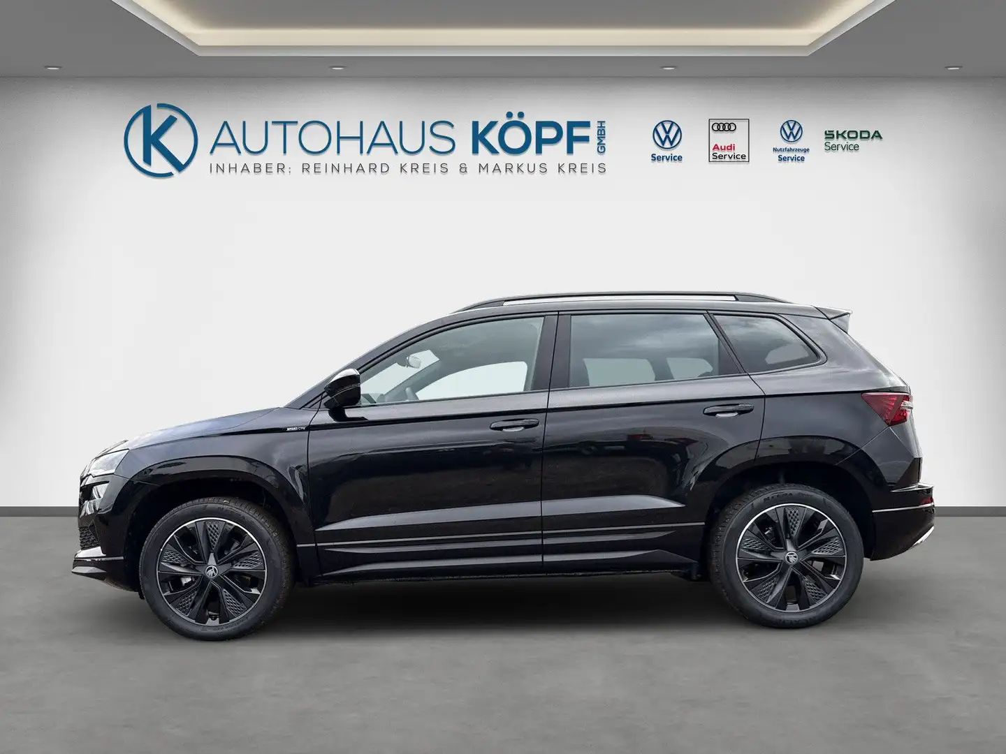Skoda Karoq Sportline 1.5TSI Matrix AHK Navi Sitz Lenkradhei Noir - 2