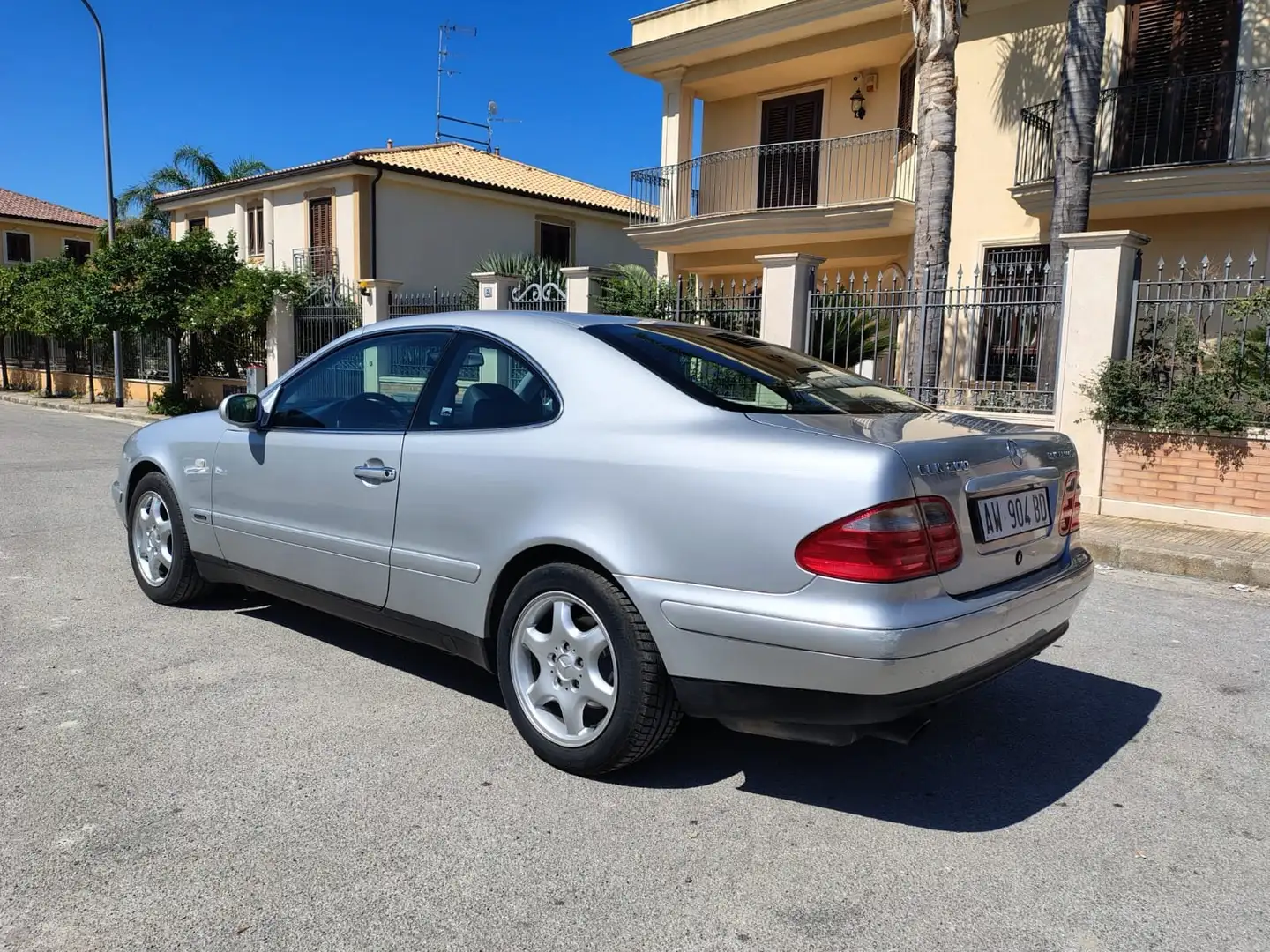 Mercedes-Benz CLK 200 CLK Coupe 200 k Elegance Grigio - 2