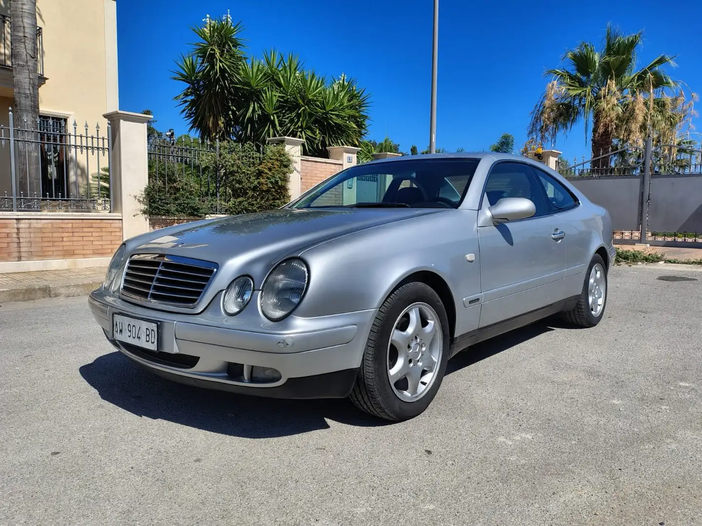 Mercedes-Benz CLK 200 CLK Coupe 200 k Elegance Grigio - 1