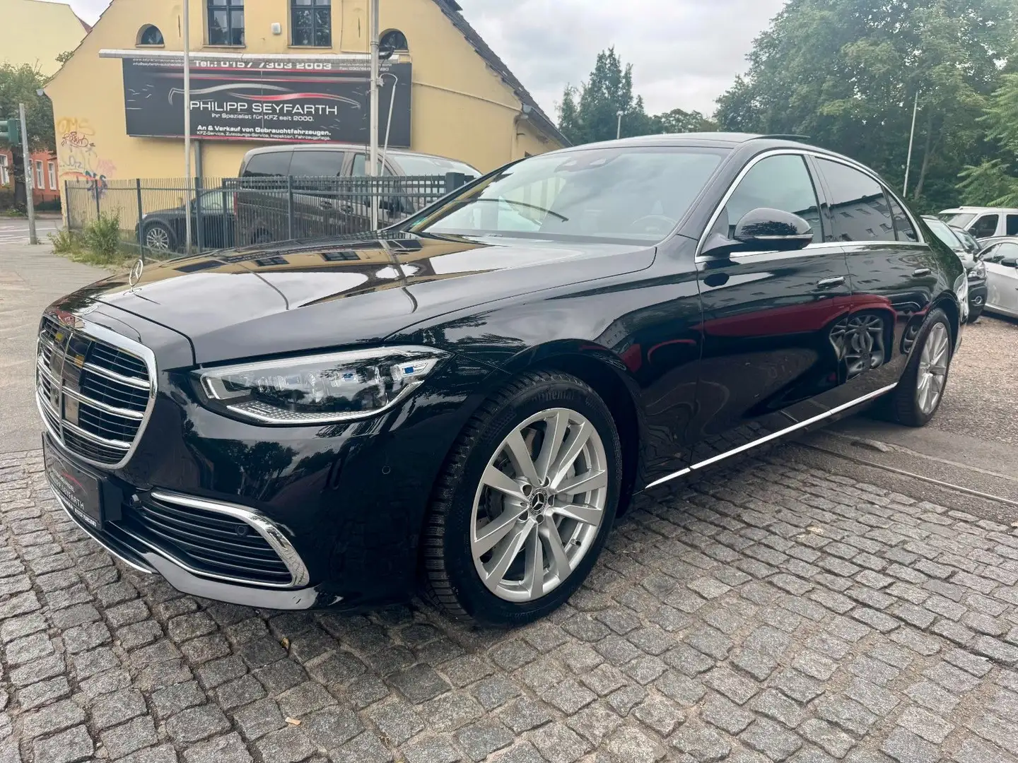 Mercedes-Benz S 350 d 4MATIC LANG*BURMESTER 3D*PANORAMA*360^° Schwarz - 1