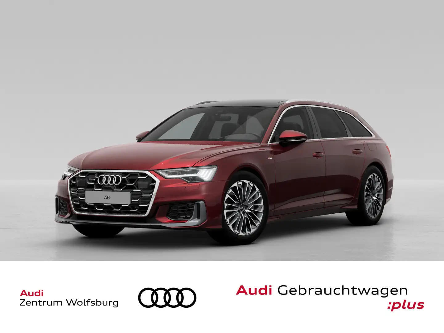 Audi A6 50 eTFSI quattro S tronic S line HeadUp Schwarz - 1