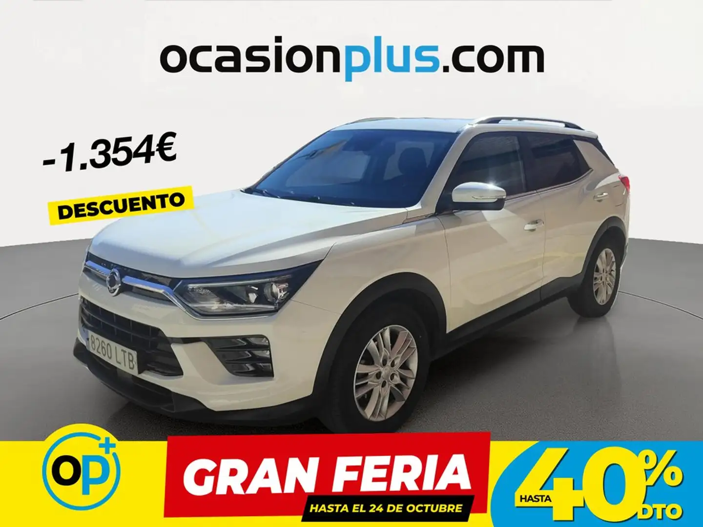 SsangYong Korando D16T Urban 4x2 Aut. Blanco - 1