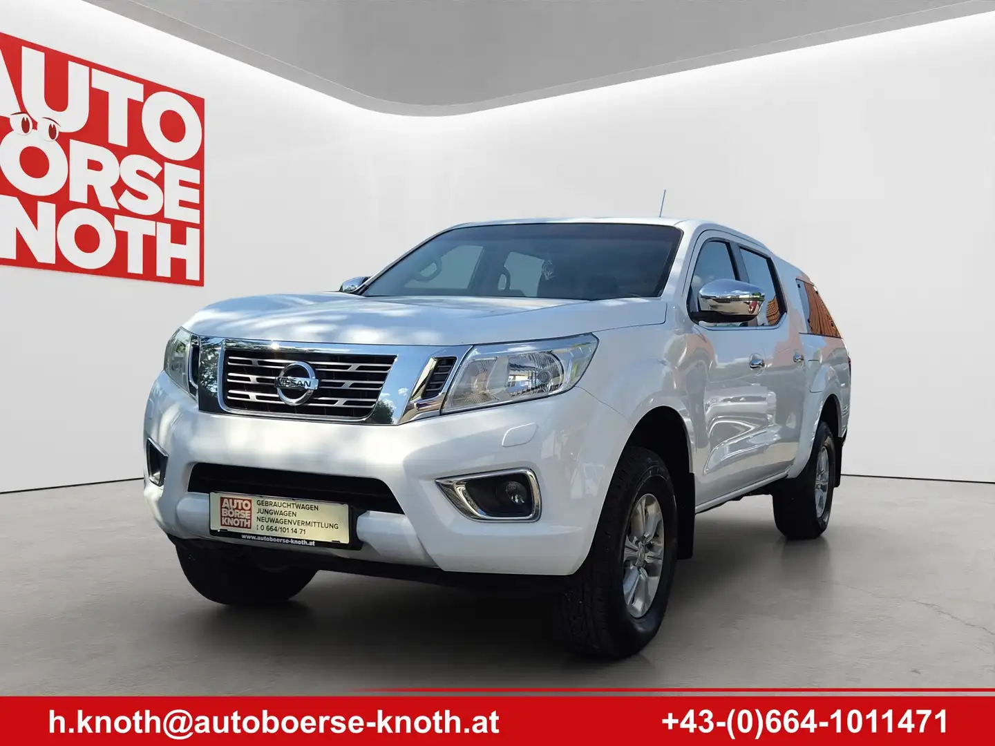 Nissan Navara 2,3 dCi Acenta ,Hardtop, 3.500kg Anhängelast Weiß - 1