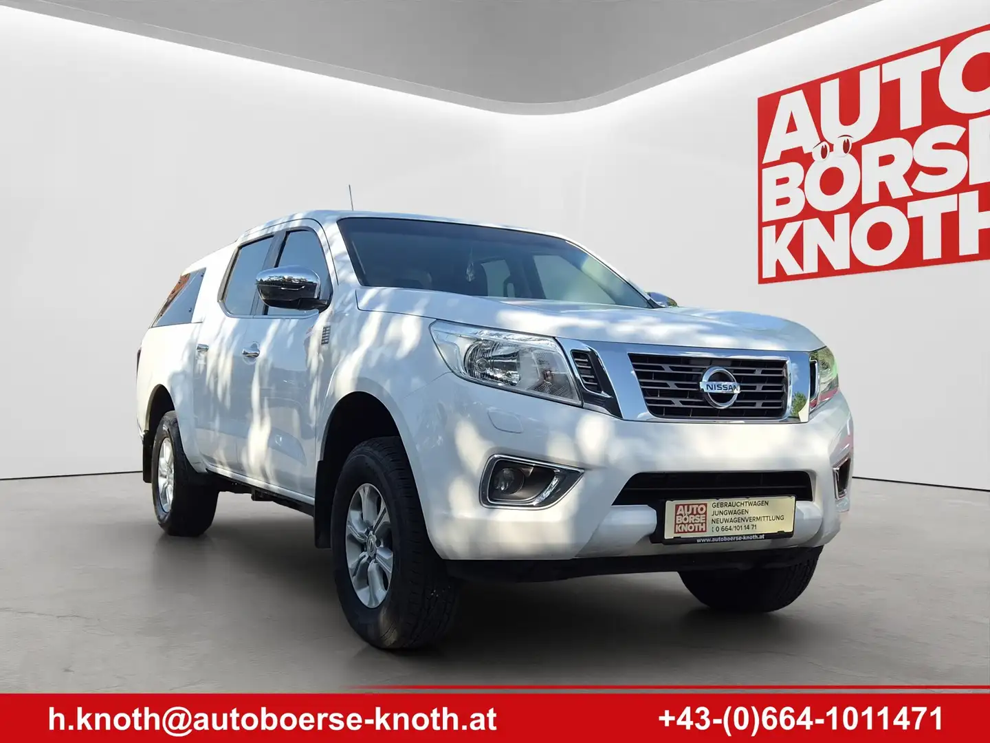 Nissan Navara 2,3 dCi Acenta ,Hardtop, 3.500kg Anhängelast Weiß - 2