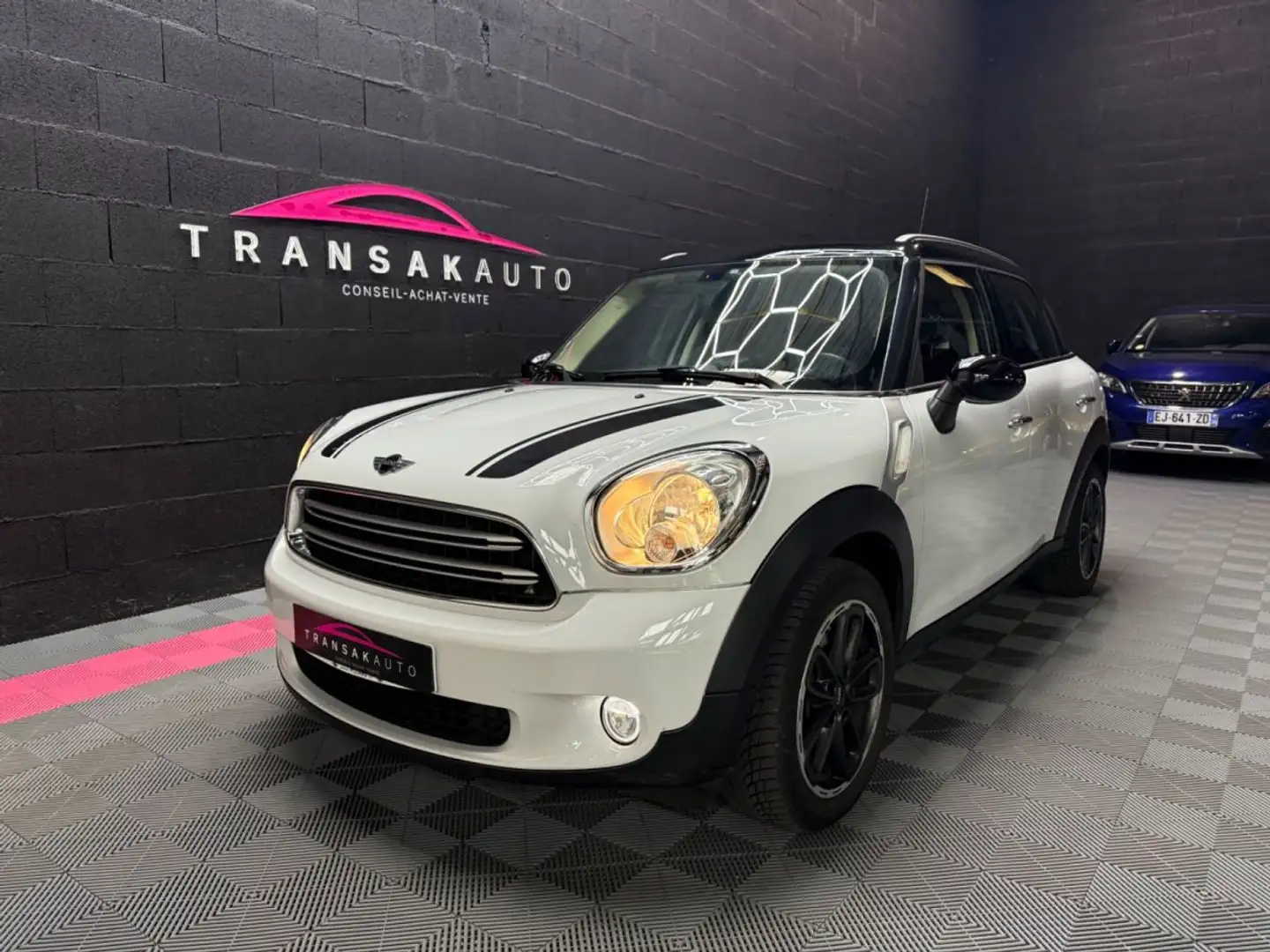 MINI Cooper Countryman R60 122 ch Cooper Finition Chili A Blanc - 1