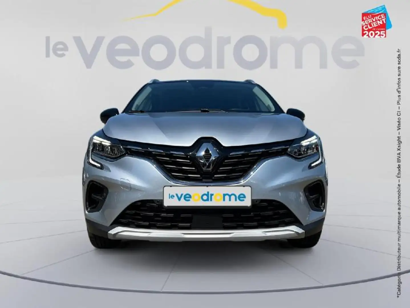 Renault Captur 1.3 TCe 140ch FAP Intens -21 GPS Gris - 2