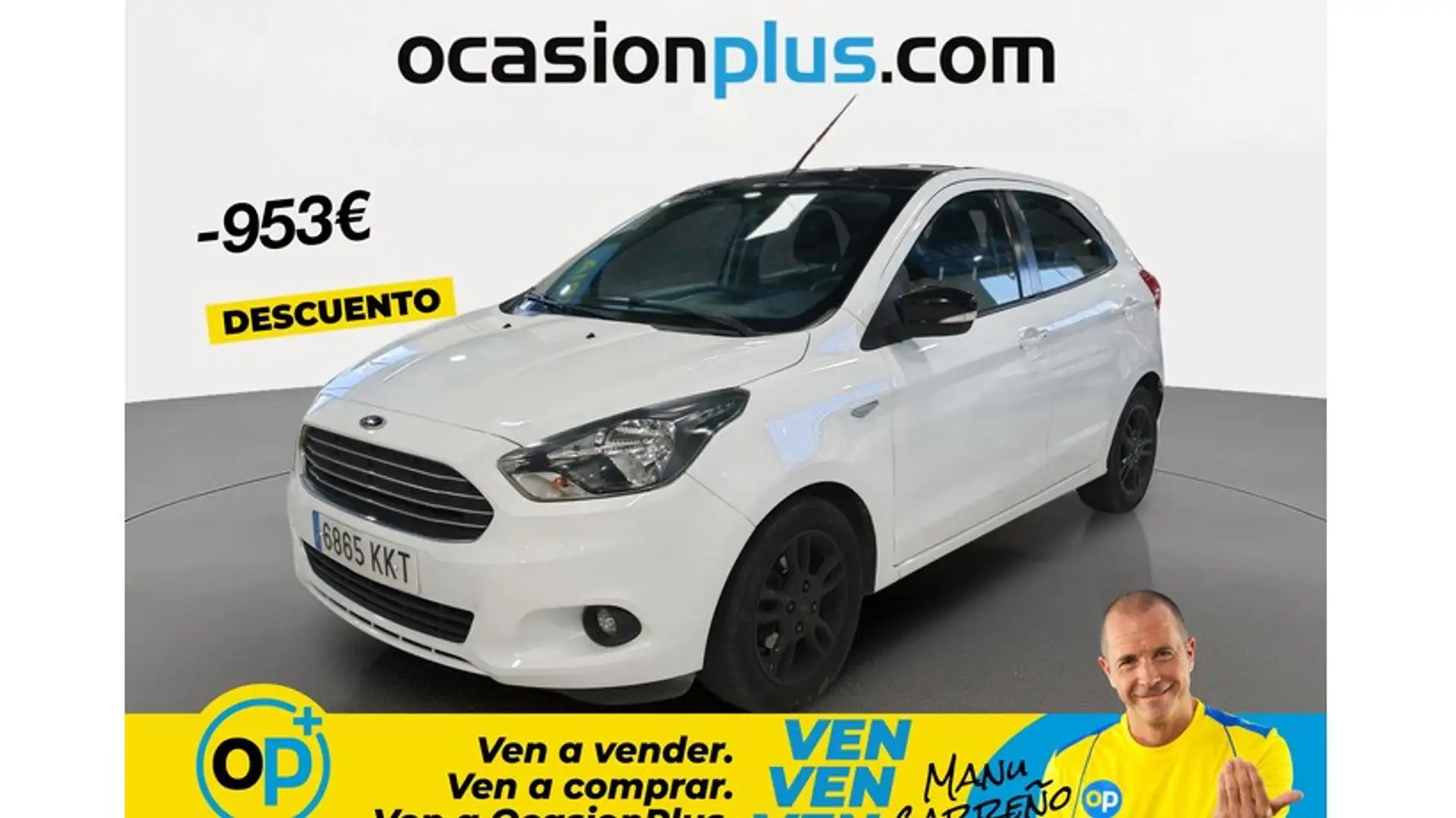 Ford Ka/Ka+ Ka+ 1.19 Ti-VCT Ultimate Blanco - 1