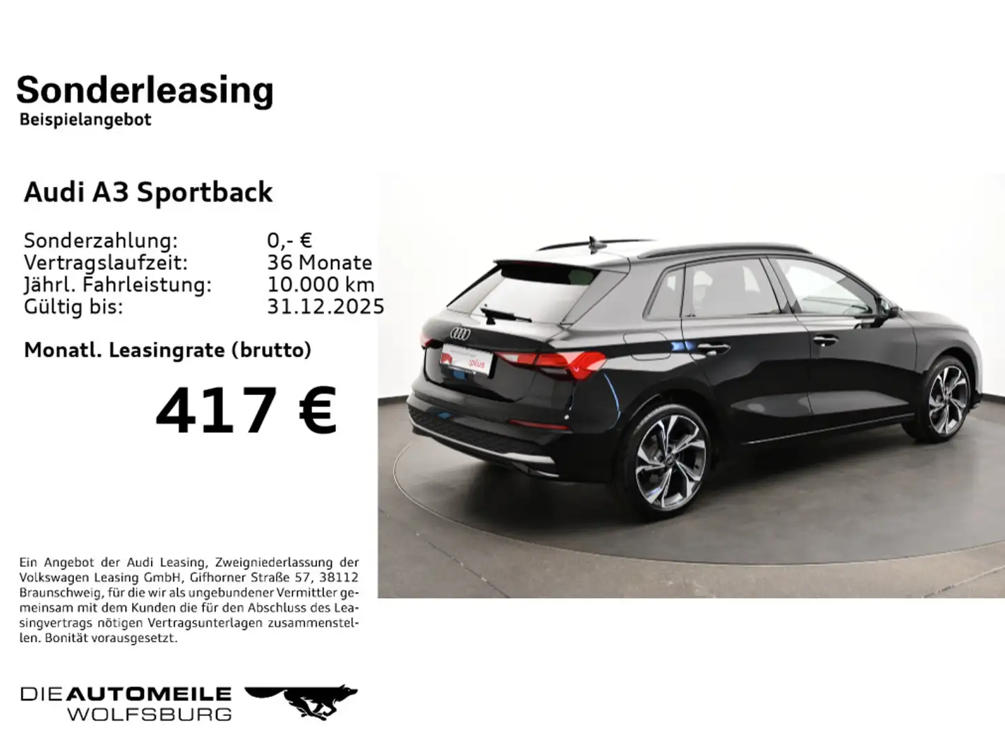 Audi A3 35 TFSI advanced LED/AHK Schwarz - 2