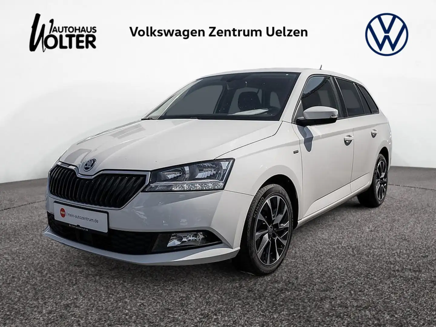 Skoda Fabia Combi 1.0 TSI Drive 125 Best Of ACC SHZ Weiß - 1