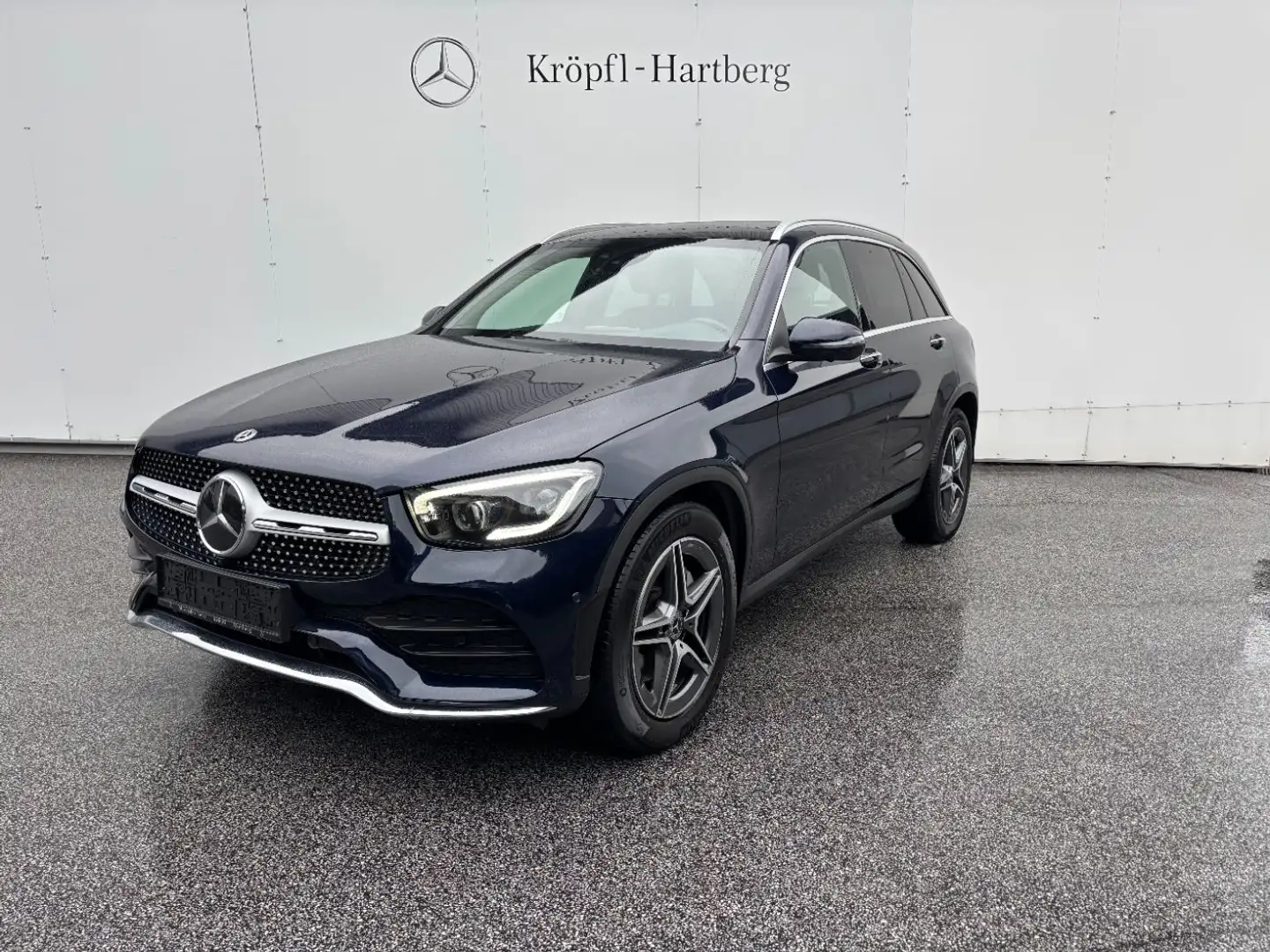 Mercedes-Benz GLC 400 d 4MATIC FAP AMG Klima Ambi eHeck PTS Blau - 2