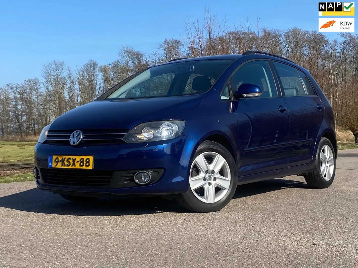 Volkswagen Golf Plus 1.4 TSI Highline 5DRS Automaat Navi Camera GOED On Modrá - 1