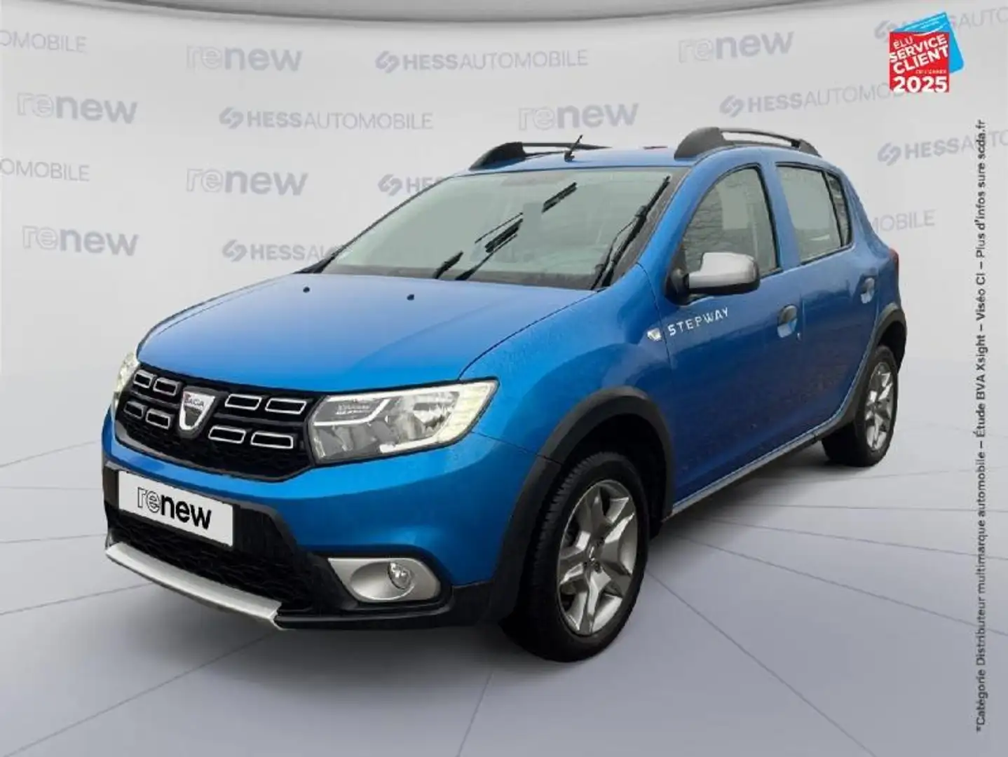 Dacia Sandero 0.9 TCe 90ch Stepway - 19 GPS Camera Bleu - 1