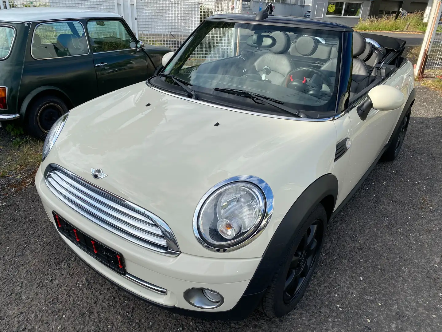 MINI Cooper Cabrio Cooper Klima Leder Weiß - 1