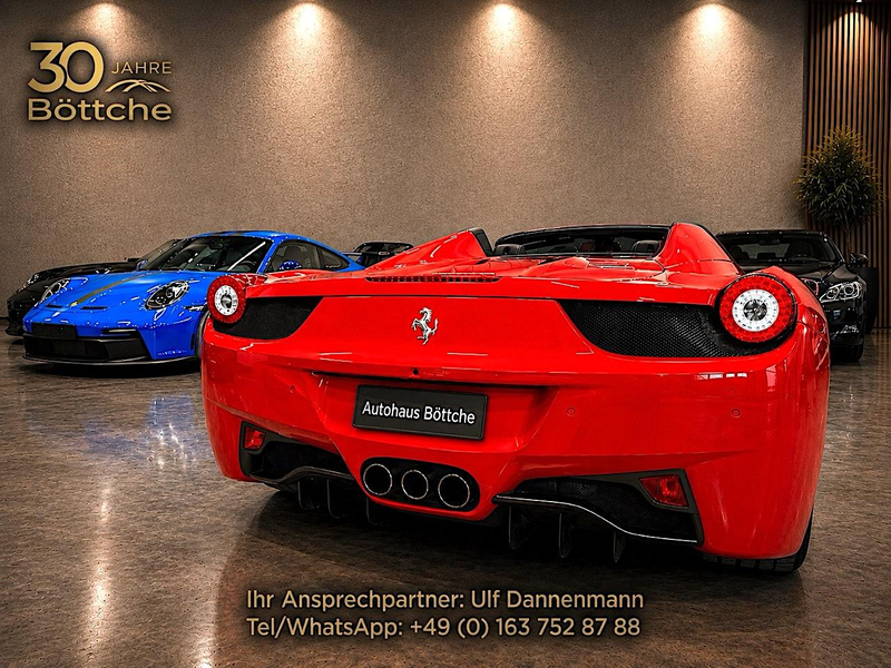 Ferrari 458 Spider*CARBON-LR*LIFT*Dt. Erstauslieferung* — photo 7