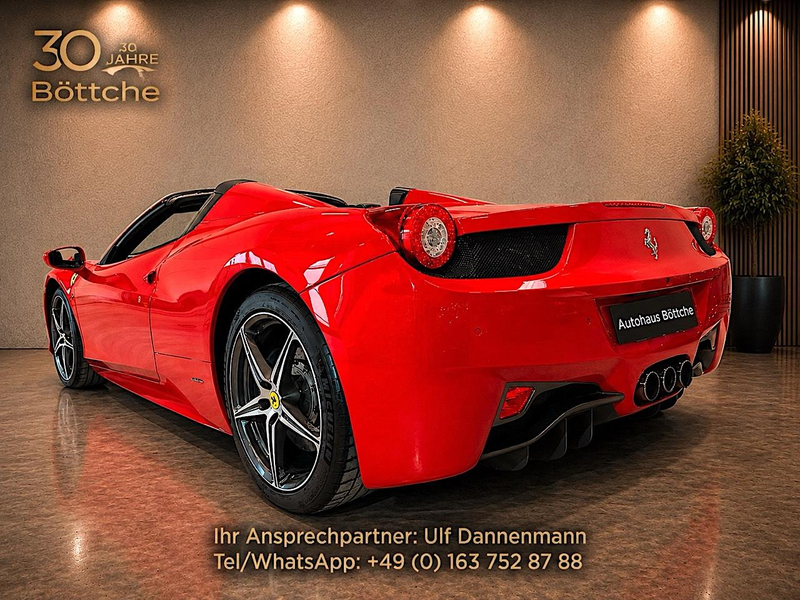 Ferrari 458 Spider*CARBON-LR*LIFT*Dt. Erstauslieferung* — photo 8