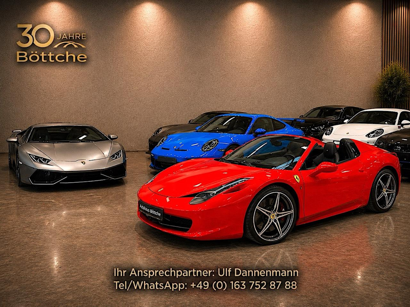 Ferrari 458 Spider*CARBON-LR*LIFT*Dt. Erstauslieferung* — photo 3