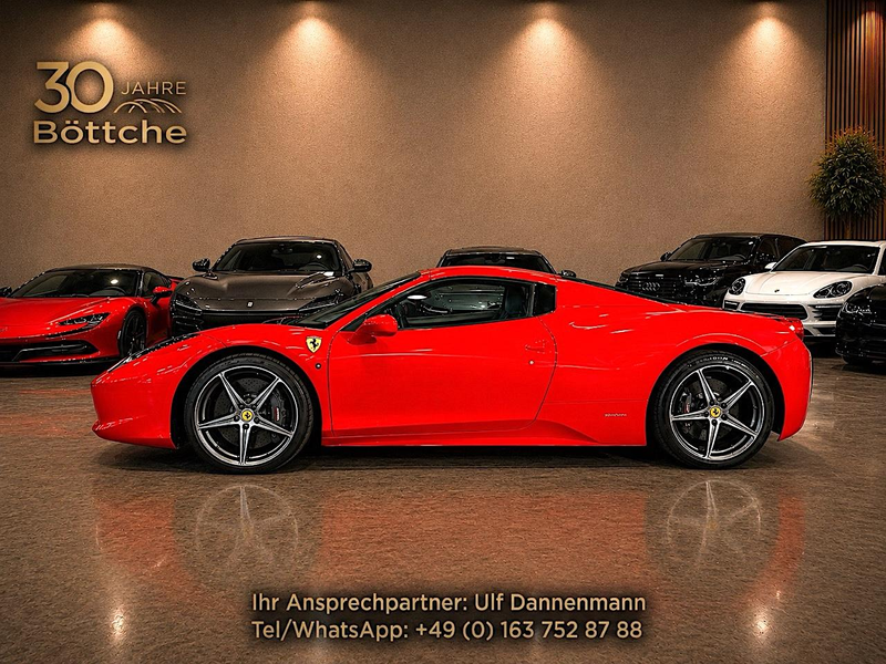 Ferrari 458 Spider*CARBON-LR*LIFT*Dt. Erstauslieferung* — photo 5