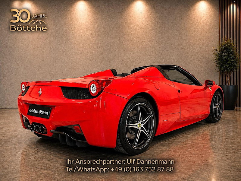 Ferrari 458 Spider*CARBON-LR*LIFT*Dt. Erstauslieferung* — photo 6