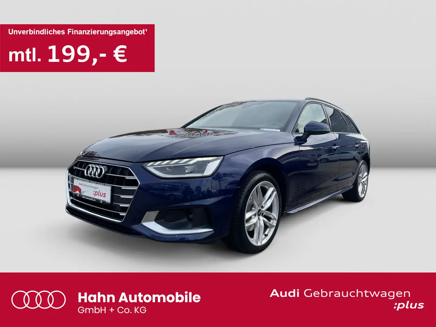 Audi A4 35 TDI S tronic advanced LED Navi Virtu Bleu - 1