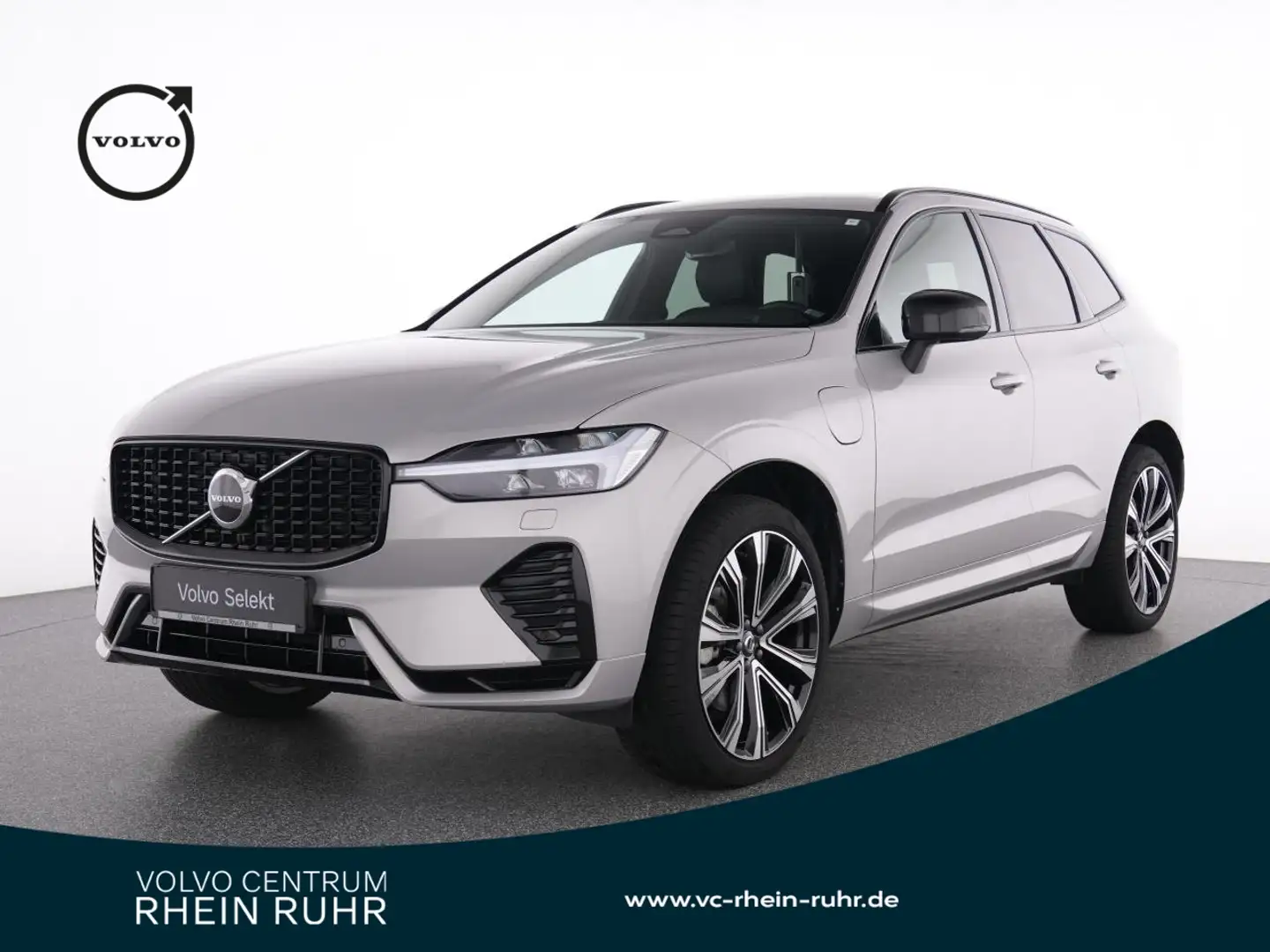 Volvo XC60 T6  AWD  R Design+STANDHZ+21"LM+AHK+MEMORY+ Silber - 1