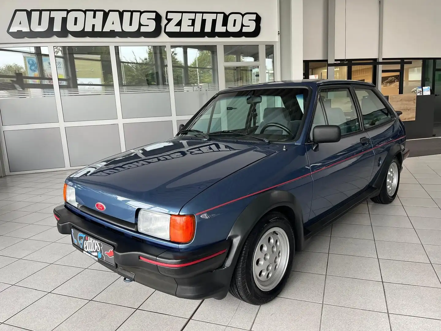 Ford Fiesta XR2 *Weber-Doppelvergaser*112PS*Halle77* Blau - 1