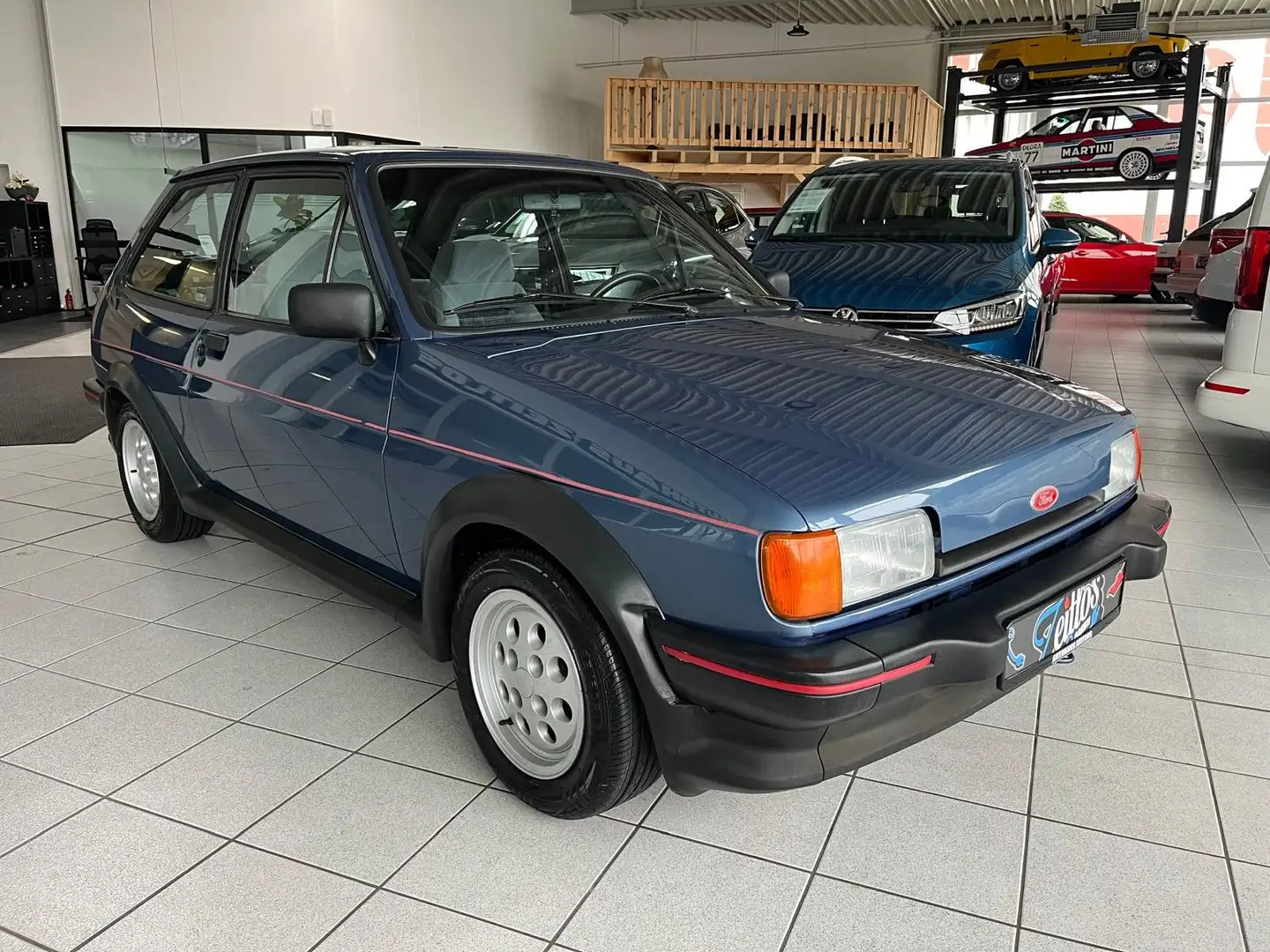 Ford Fiesta XR2 *Weber-Doppelvergaser*112PS*Halle77* Blau - 2