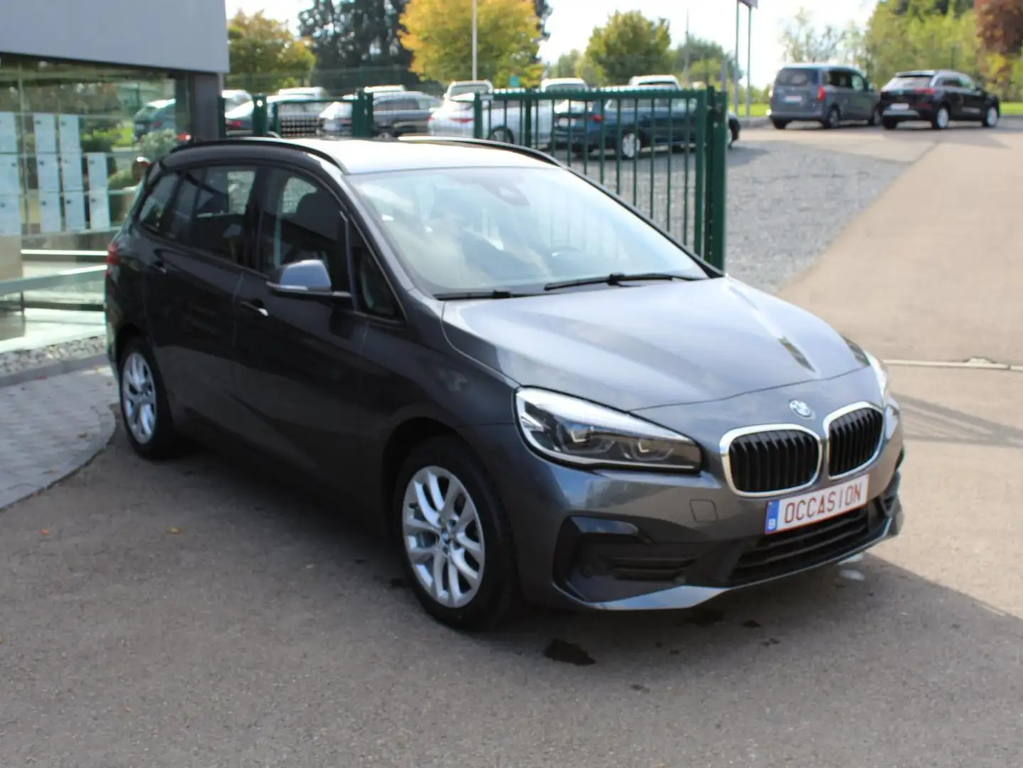 BMW 216 GRAN TOURERE DIESEL (7 PLACES) Grijs - 2