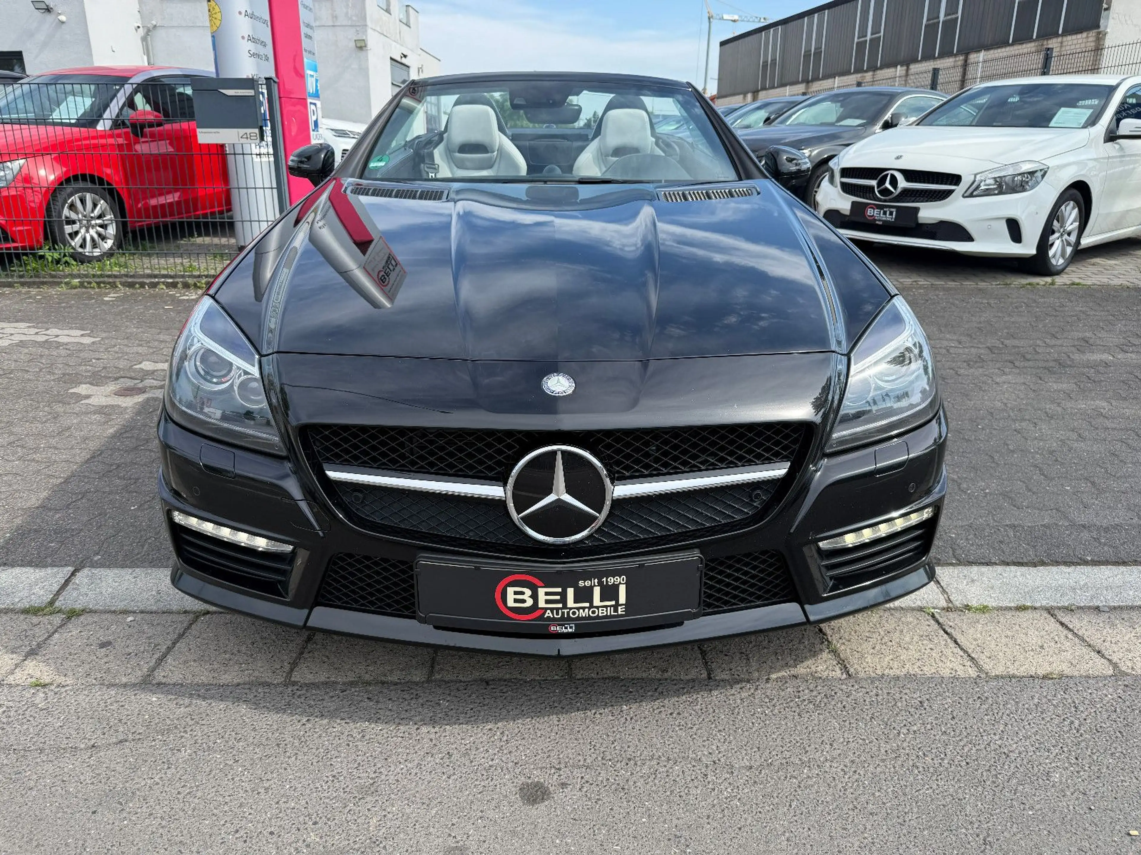 Mercedes-Benz SLK 55 AMG Roadster Magic Sky HK FINANZIERUNG — photo 2