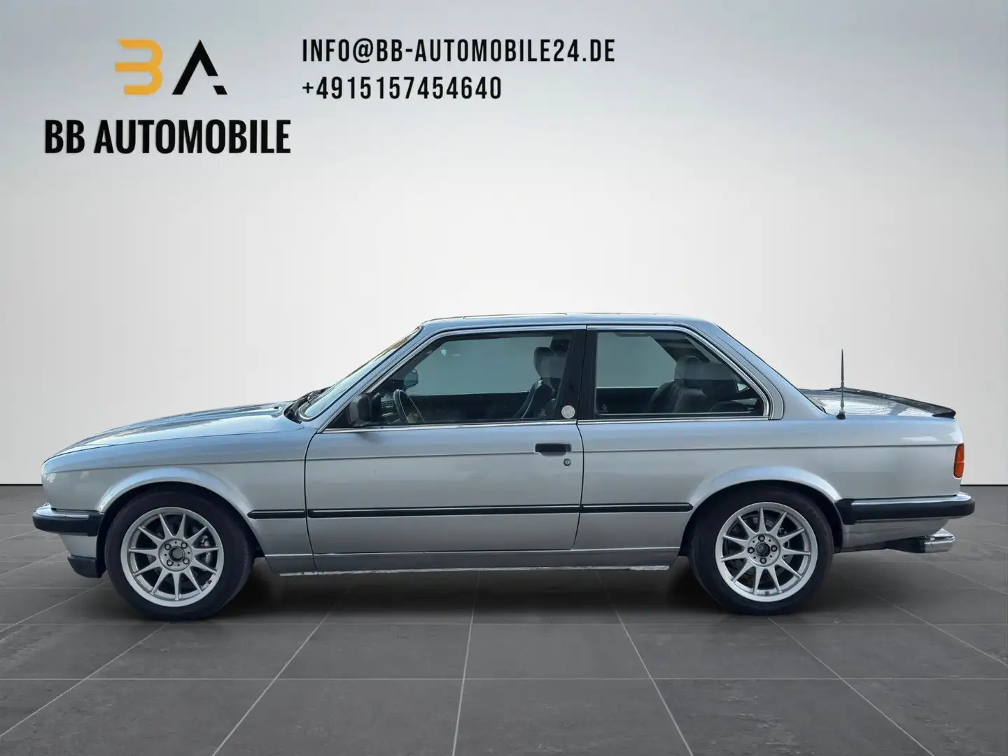 BMW 323 E30 323 i Coupe M-Technik HARTGE H-ZULASSUNG Silber - 2