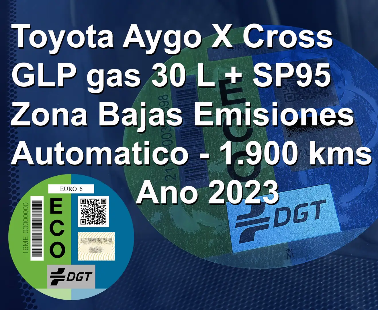 Toyota Aygo X X cross GPL / GLP ECO Vert - 1