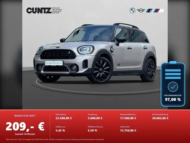 2022 Mini Countryman in Grey for sale