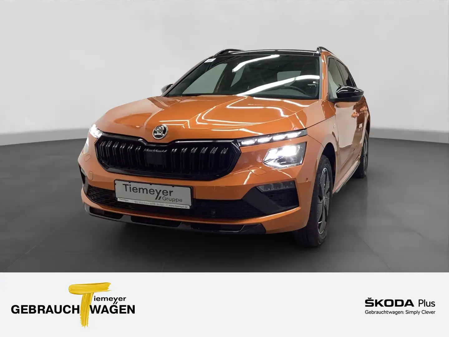 Skoda Kamiq 1.5 TSI DSG MONTE CARLO PANO ASSIST KAMERA Orange - 1