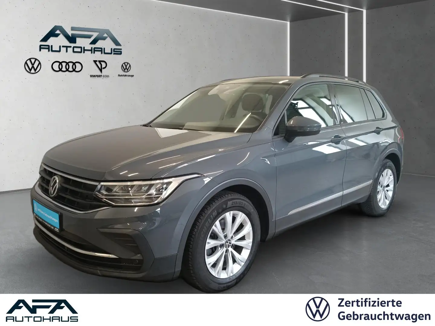 Volkswagen Tiguan 1.5 TSI Life DSG Navi*LED*ACC*LaneAssist Grijs - 1