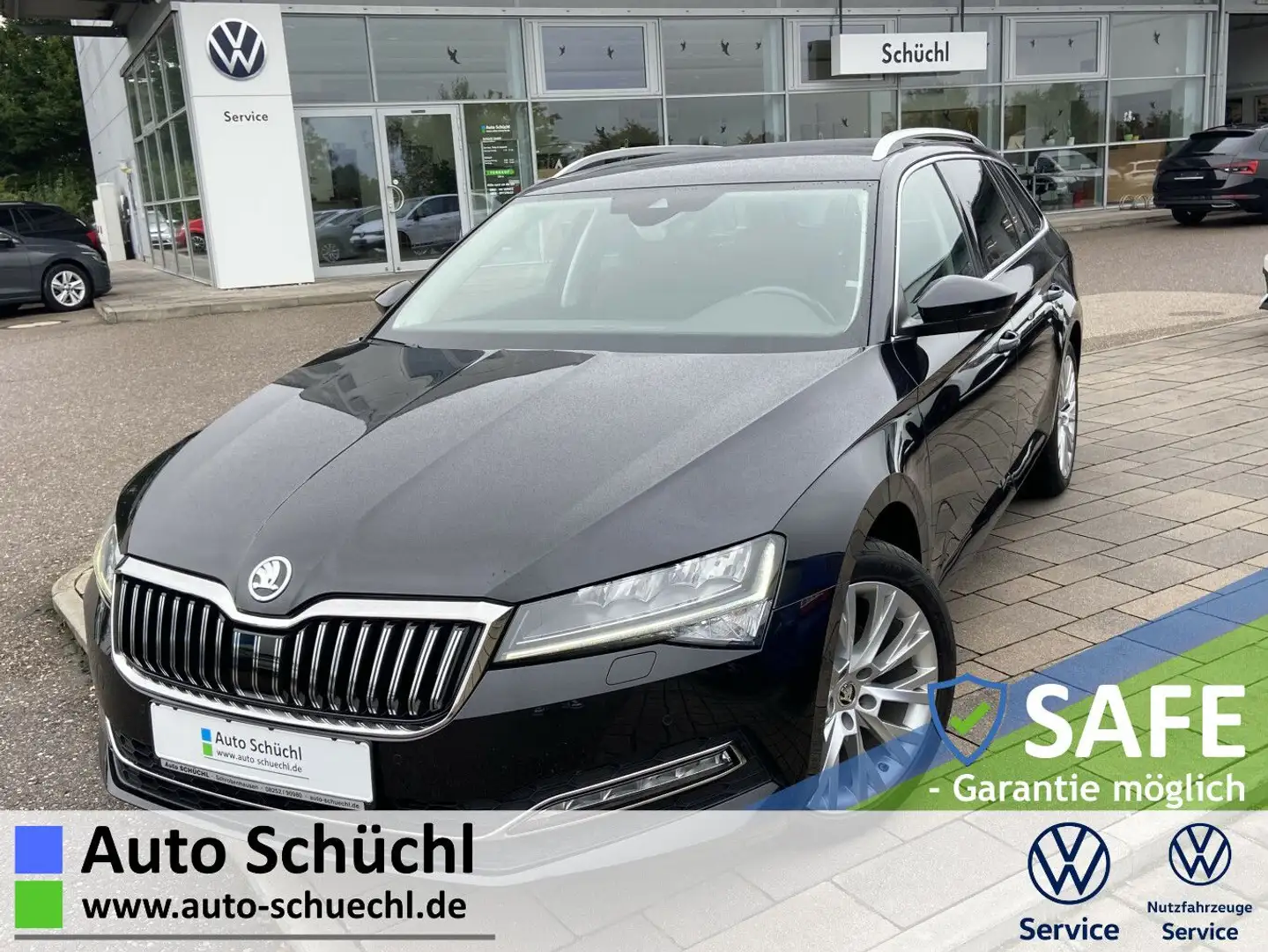 Skoda Superb Combi 2.0 TDI DSG Style 18"+NAVI+STANDHEI Schwarz - 1