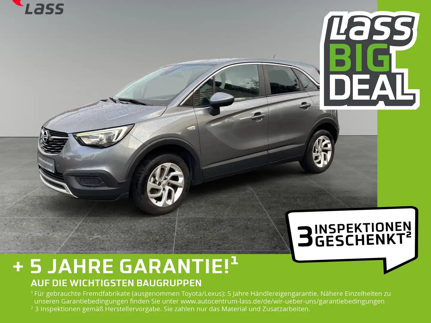 Opel Crossland 1.2 INNOVATION Klimaaut Shz PDC GJR Grau - 1