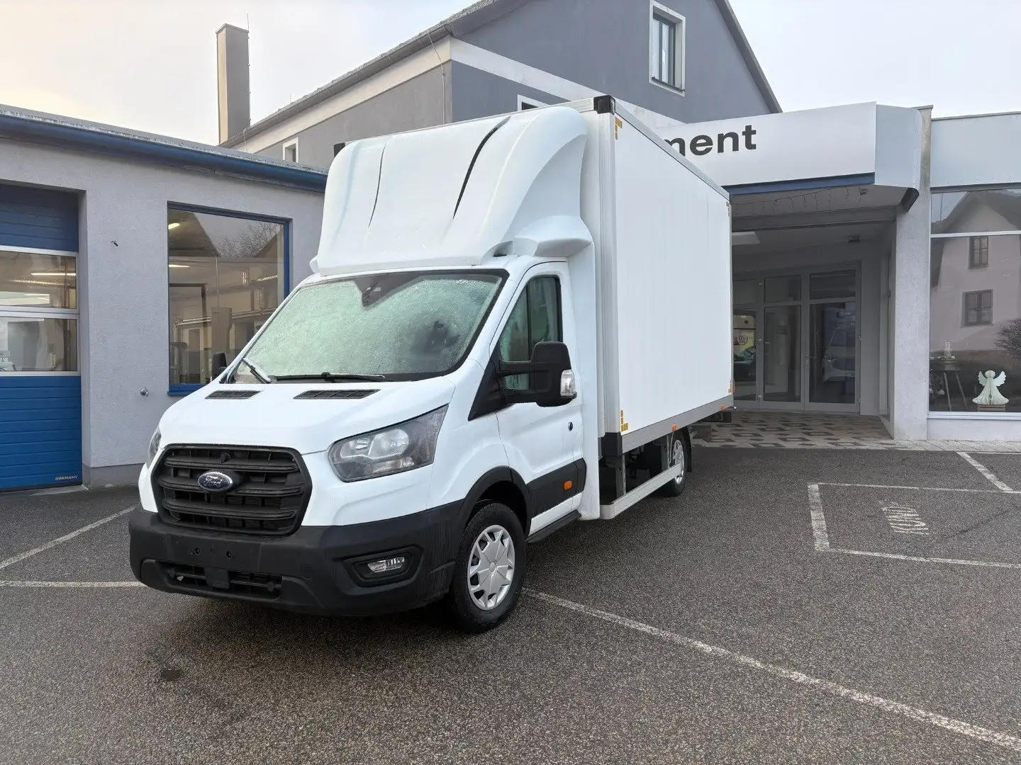 Ford Transit Trend L4 350 2.0 Ecoblue Kofferaufbau Weiß - 1