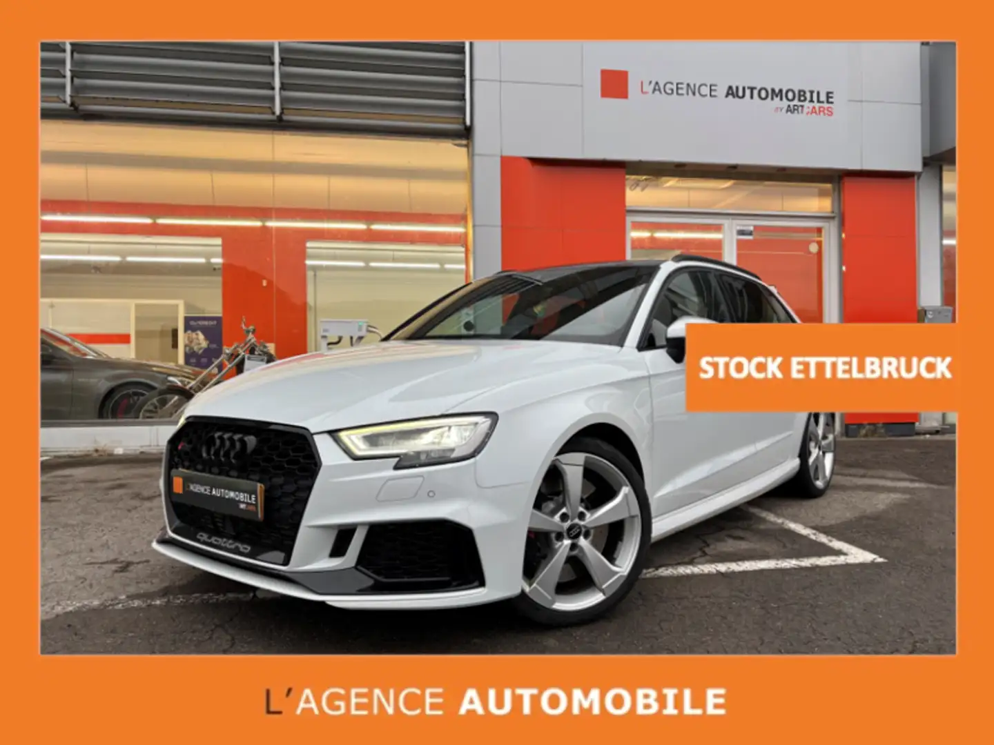 Audi RS3 Sportback Blanc - 1