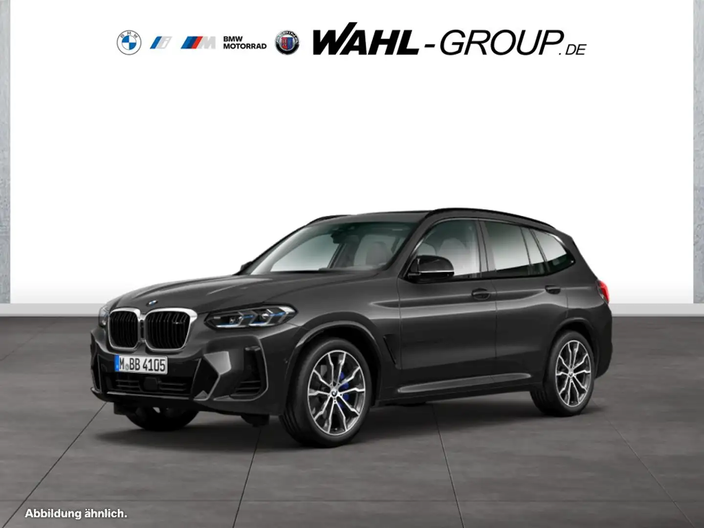 BMW X3 M 40d Head-Up HiFi DAB WLAN Pano.Dach AHK Grau - 1